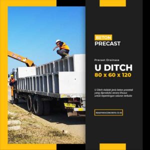 Jual U Ditch Precast Harga Murah