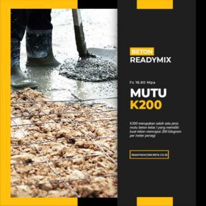 Jual Beton Cor K 200 Harga Murah