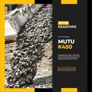 Jual Beton Cor K 450 Harga Murah